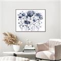 Picture of Indigo Blossom ll _GroupedProduct_Rectangle_Landscape_Canvas_Framed_