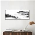 Picture of Foggy Forest Panel _GroupedProduct_Panel_Landscape_Canvas_Framed_