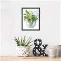 Picture of Green Vase I  _GroupedProduct_Rectangle_Portrait_Canvas_Framed_