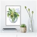 Picture of Green Vase I  _GroupedProduct_Rectangle_Portrait_Canvas_Framed_