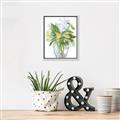 Picture of Green Vase II  _GroupedProduct_Rectangle_Portrait_Canvas_Framed_