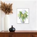 Picture of Green Vase II  _GroupedProduct_Rectangle_Portrait_Canvas_Framed_