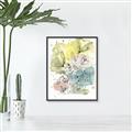Picture of Spring Fling I _GroupedProduct_Rectangle_Portrait_Canvas_Framed_