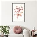 Picture of Rust Petals I  _GroupedProduct_Rectangle_Portrait_Canvas_Framed_