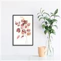 Picture of Rust Petals II  _GroupedProduct_Rectangle_Portrait_Canvas_Framed_