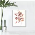 Picture of Rust Petals II  _GroupedProduct_Rectangle_Portrait_Canvas_Framed_