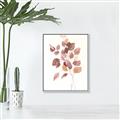 Picture of Rust Petals II  _GroupedProduct_Rectangle_Portrait_Canvas_Framed_