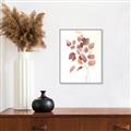 Picture of Rust Petals II  _GroupedProduct_Rectangle_Portrait_Canvas_Framed_