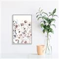 Picture of Wildflower Blush _GroupedProduct_Rectangle_Portrait_Canvas_Framed_