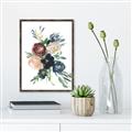 Picture of Autumn Blooms I _GroupedProduct_Rectangle_Portrait_Canvas_Framed_