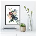 Picture of Autumn Blooms I _GroupedProduct_Rectangle_Portrait_Canvas_Framed_