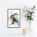 Picture of Autumn Blooms I _GroupedProduct_Rectangle_Portrait_Canvas_Framed_