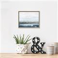 Picture of Slow Waters Blue _GroupedProduct_Rectangle_Landscape_Canvas_Framed_
