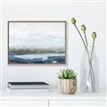 Picture of Slow Waters Blue _GroupedProduct_Rectangle_Landscape_Canvas_Framed_