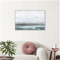 Picture of Slow Waters Teal  _GroupedProduct_Rectangle_Landscape_Canvas_Framed_