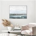Picture of Slow Waters Teal  _GroupedProduct_Rectangle_Landscape_Canvas_Framed_
