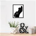 Picture of Hold a Pose I _GroupedProduct_Rectangle_Portrait_Canvas_Framed_