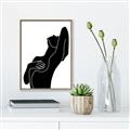 Picture of Hold a Pose I _GroupedProduct_Rectangle_Portrait_Canvas_Framed_