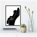 Picture of Hold a Pose I _GroupedProduct_Rectangle_Portrait_Canvas_Framed_