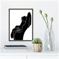 Picture of Hold a Pose I _GroupedProduct_Rectangle_Portrait_Canvas_Framed_
