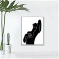 Picture of Hold a Pose I _GroupedProduct_Rectangle_Portrait_Canvas_Framed_