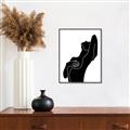 Picture of Hold a Pose I _GroupedProduct_Rectangle_Portrait_Canvas_Framed_