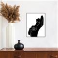 Picture of Hold a Pose I _GroupedProduct_Rectangle_Portrait_Canvas_Framed_
