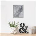 Picture of Hold a Pose Gray _GroupedProduct_Rectangle_Portrait_Canvas_Framed_