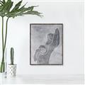 Picture of Hold a Pose Gray _GroupedProduct_Rectangle_Portrait_Canvas_Framed_