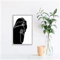 Picture of Hold a Pose II _GroupedProduct_Rectangle_Portrait_Canvas_Framed_