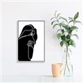 Picture of Hold a Pose II _GroupedProduct_Rectangle_Portrait_Canvas_Framed_