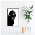 Picture of Hold a Pose II _GroupedProduct_Rectangle_Portrait_Canvas_Framed_