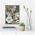 Picture of Detailed Floral in Color  _GroupedProduct_Rectangle_Portrait_Canvas_Framed_