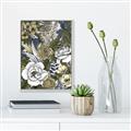 Picture of Detailed Floral in Color  _GroupedProduct_Rectangle_Portrait_Canvas_Framed_