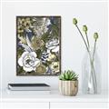 Picture of Detailed Floral in Color  _GroupedProduct_Rectangle_Portrait_Canvas_Framed_
