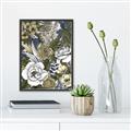 Picture of Detailed Floral in Color  _GroupedProduct_Rectangle_Portrait_Canvas_Framed_