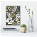 Picture of Detailed Floral in Color  _GroupedProduct_Rectangle_Portrait_Canvas_Framed_