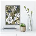 Picture of Detailed Floral in Color  _GroupedProduct_Rectangle_Portrait_Canvas_Framed_
