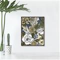 Picture of Detailed Floral in Color  _GroupedProduct_Rectangle_Portrait_Canvas_Framed_
