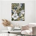 Picture of Detailed Floral in Color  _GroupedProduct_Rectangle_Portrait_Canvas_Framed_