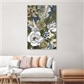 Picture of Detailed Floral in Color  _GroupedProduct_Rectangle_Portrait_Canvas_Framed_