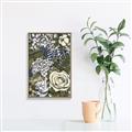 Picture of Detailed Floral in Color  _GroupedProduct_Rectangle_Portrait_Canvas_Framed_