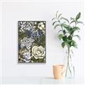Picture of Detailed Floral in Color  _GroupedProduct_Rectangle_Portrait_Canvas_Framed_