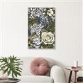 Picture of Detailed Floral in Color  _GroupedProduct_Rectangle_Portrait_Canvas_Framed_