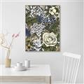 Picture of Detailed Floral in Color  _GroupedProduct_Rectangle_Portrait_Canvas_Framed_