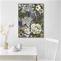 Picture of Detailed Floral in Color  _GroupedProduct_Rectangle_Portrait_Canvas_Framed_