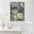 Picture of Detailed Floral in Color  _GroupedProduct_Rectangle_Portrait_Canvas_Framed_