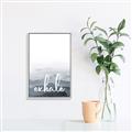 Picture of Exhale Waves _GroupedProduct_Rectangle_Portrait_Canvas_Framed_