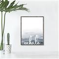 Picture of Exhale Waves _GroupedProduct_Rectangle_Portrait_Canvas_Framed_