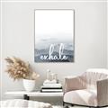 Picture of Exhale Waves _GroupedProduct_Rectangle_Portrait_Canvas_Framed_